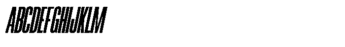 Ingrovia Regular Italic Font UPPERCASE