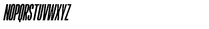 Ingrovia Regular Italic Font UPPERCASE
