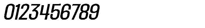 Ingrovia Regular Narrow Italic Font OTHER CHARS