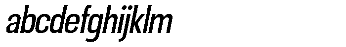 Ingrovia Regular Narrow Italic FONT