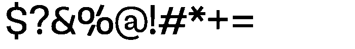 Ingrovia Regular Norm Font OTHER CHARS