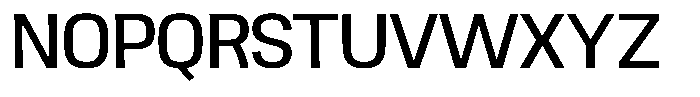 Ingrovia Regular Norm Font UPPERCASE