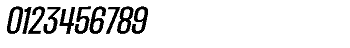 Ingrovia Regular Semi Condensed Italic Font OTHER CHARS