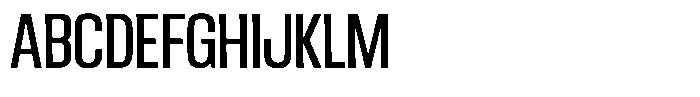 Ingrovia Regular Semi Condensed Font UPPERCASE
