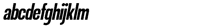 Ingrovia Semi Bold Condensed Italic FONT