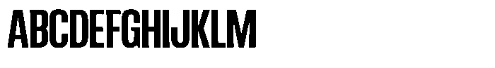 Ingrovia Semi Bold Condensed Font UPPERCASE