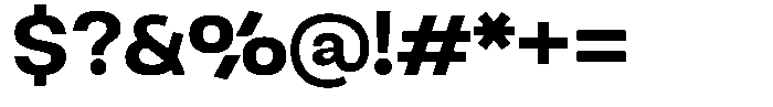 Ingrovia Semi Bold Expand Font OTHER CHARS