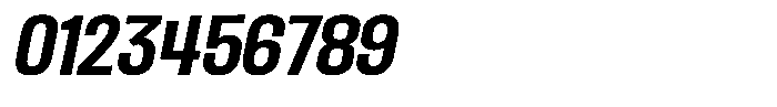 Ingrovia Semi Bold Narrow Italic Font OTHER CHARS