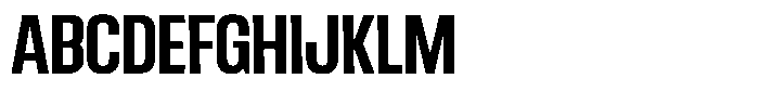 Ingrovia Semi Bold Semi Condensed Font UPPERCASE