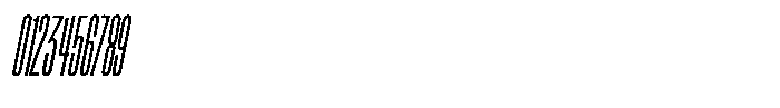 Ingrovia Thin Compressed Italic Font OTHER CHARS