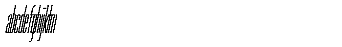 Ingrovia Thin Compressed Italic FONT