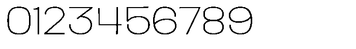 Ingrovia Thin Expand Font OTHER CHARS