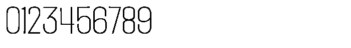 Ingrovia Thin Narrow Font OTHER CHARS