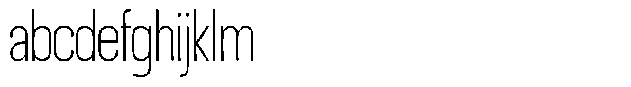 Ingrovia Thin Narrow FONT