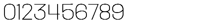 Ingrovia Thin Norm Font OTHER CHARS