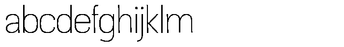 Ingrovia Thin Norm FONT