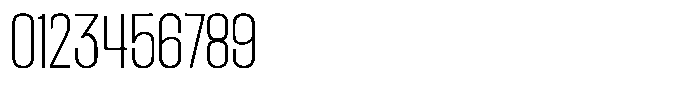 Ingrovia Thin Semi Condensed Font OTHER CHARS
