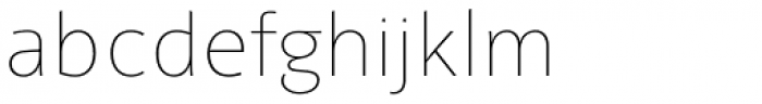 Inicia Thin Font LOWERCASE