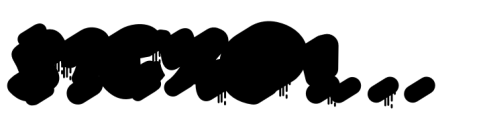 Ink Rush Solid Drip Extrude Drip Font OTHER CHARS