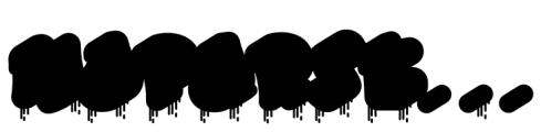 Ink Rush Solid Drip Extrude Drip Font UPPERCASE