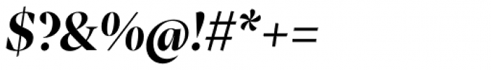 Inka A Display Bold Italic Font OTHER CHARS