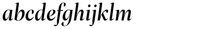 Inka A Display Medium Italic Font LOWERCASE