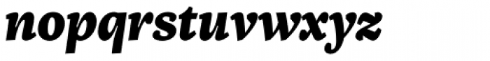 Inka A Small Black Italic Font LOWERCASE