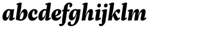 Inka A Text Black Italic Font LOWERCASE