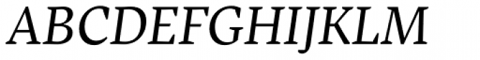 Inka A Text Regular Italic Font UPPERCASE
