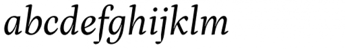 Inka A Text Regular Italic Font LOWERCASE