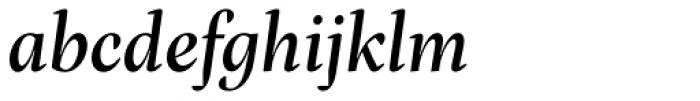Inka A Title Medium Italic Font LOWERCASE