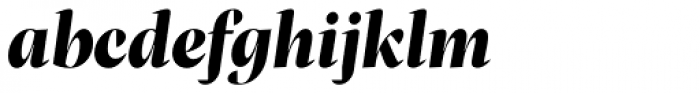 Inka B Display Black Italic Font LOWERCASE