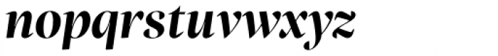 Inka B Display Bold Italic Font LOWERCASE