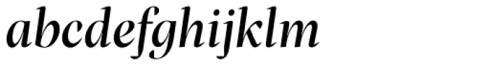 Inka B Display Medium Italic Font LOWERCASE