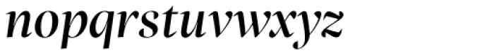 Inka B Display Medium Italic Font LOWERCASE