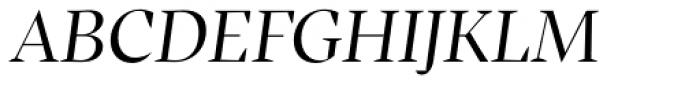 Inka B Display Regular Italic Font UPPERCASE