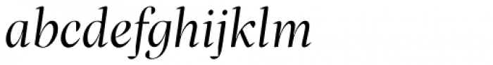 Inka B Display Regular Italic Font LOWERCASE