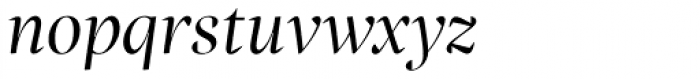Inka B Display Regular Italic Font LOWERCASE