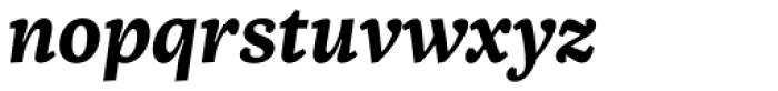 Inka B Small Bold Italic Font LOWERCASE