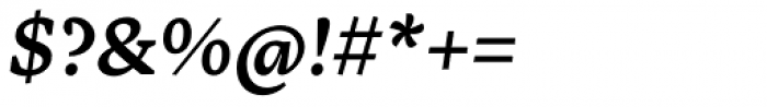 Inka B Small Medium Italic Font OTHER CHARS