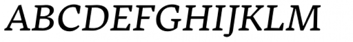 Inka B Small Regular Italic Font UPPERCASE