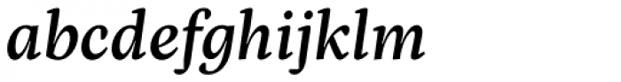 Inka B Text Medium Italic Font LOWERCASE