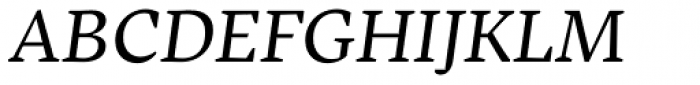 Inka B Text Regular Italic Font UPPERCASE