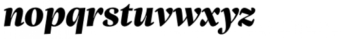 Inka B Title Black Italic Font LOWERCASE