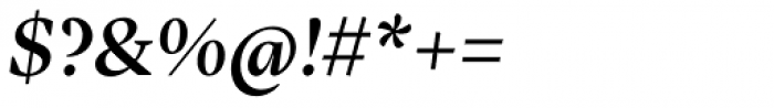Inka B Title Medium Italic Font OTHER CHARS