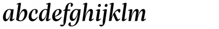Inka B Title Medium Italic Font LOWERCASE