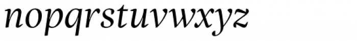 Inka B Title Regular Italic Font LOWERCASE