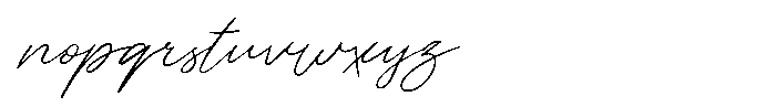 Inkara Font LOWERCASE