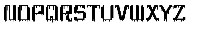 Inkfondue Variable Font UPPERCASE