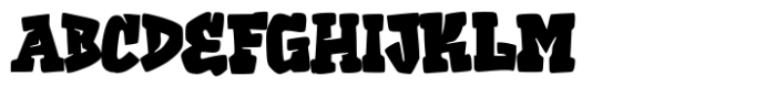 Inkfury Font UPPERCASE